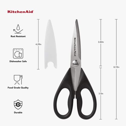Smart Home All Purpose Kitchen Shears with Protective Sheath Kit