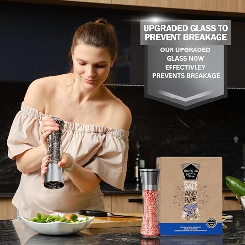Home EC exclusive Stainless Steel Sea Salt and Pepper Set